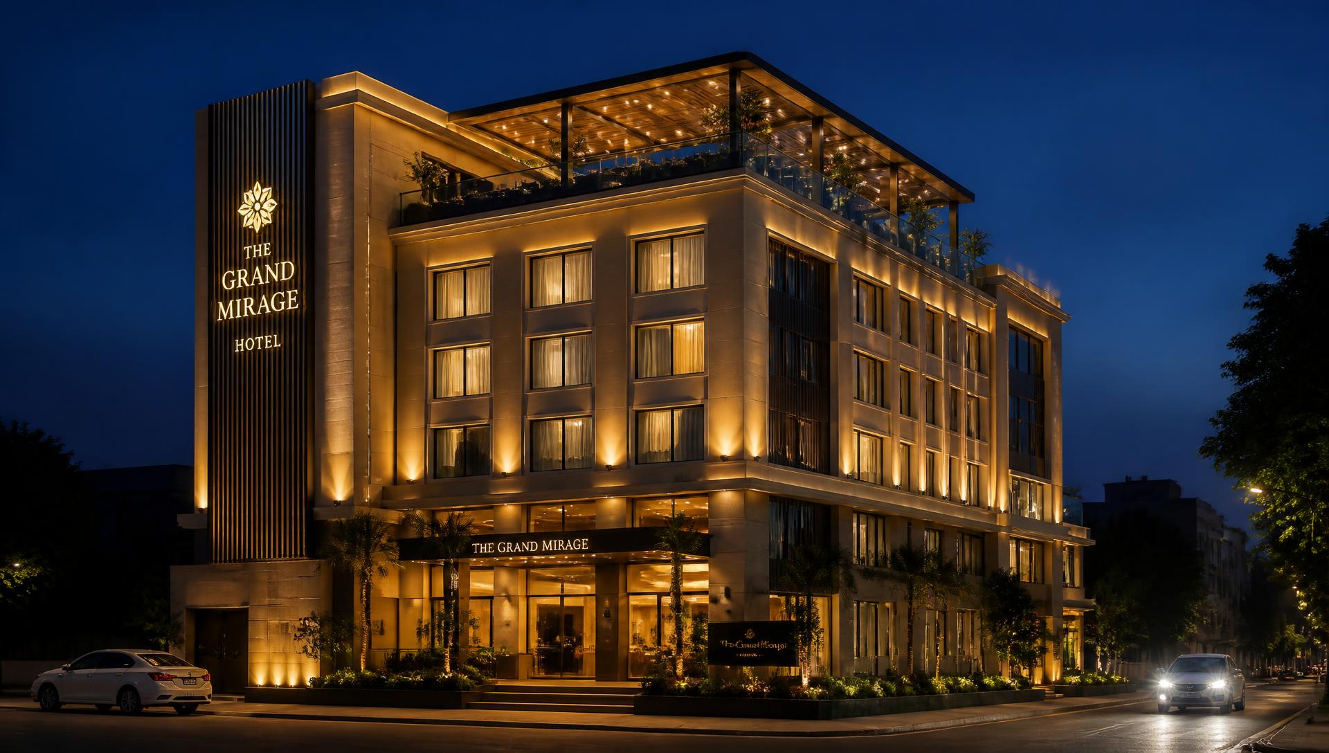 Hiraj R. Hotel exterior in Barwani, Madhya Pradesh